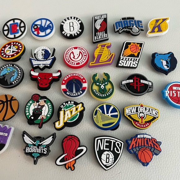 CROCS NBA jibbitz set - Picture 4 of 5